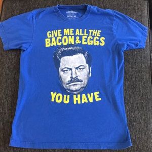 💥FREE w/ bundle💥: Parks & Rec Ron Swanson shirt